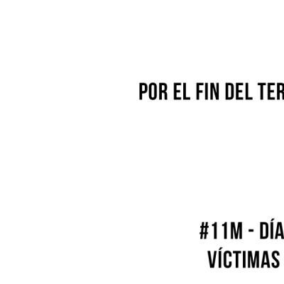 Campaña por el 11M, Dí­a Europeo de las Ví­ctimas del Terrorismo