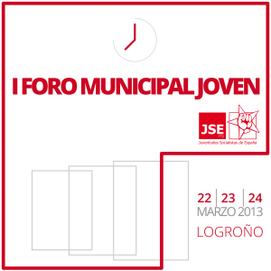 I Foro Joven Municipal JSE