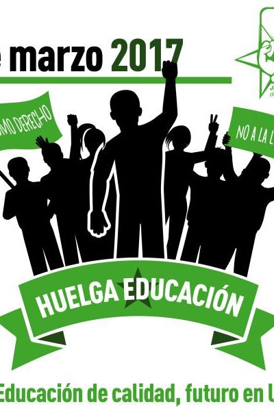 Juventudes Socialistas llama a la Huelga General Educativa