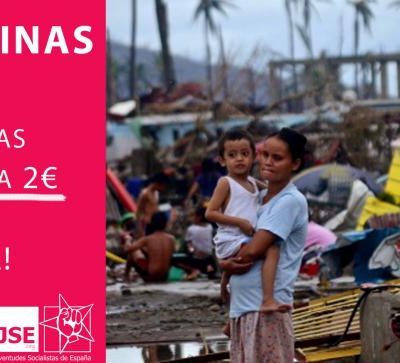 CAMPAÑA SOS FILIPINAS CON ALIANZA POR LA SOLIDARIDAD