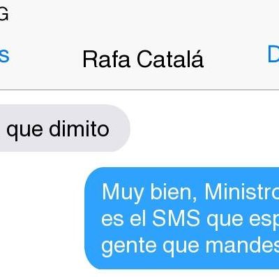 JSE reclama la dimisión de Rafael Catalá con un SMS fake