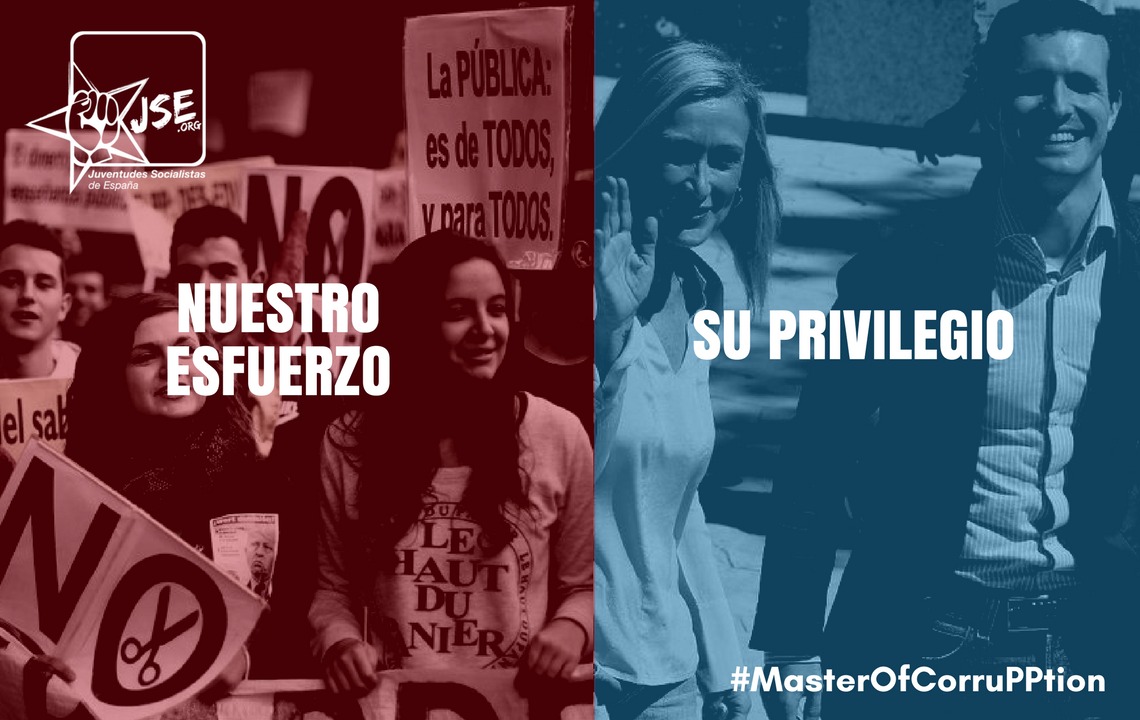 Juventudes Socialistas asegura que Cifuentes “avergüenza” a toda la sociedad y exige su dimisión inmediata.