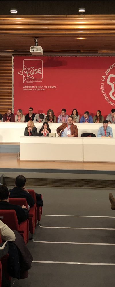 Juventudes Socialistas de España celebró su Conferencia Política y aprobó diversos cambios orgánicos.