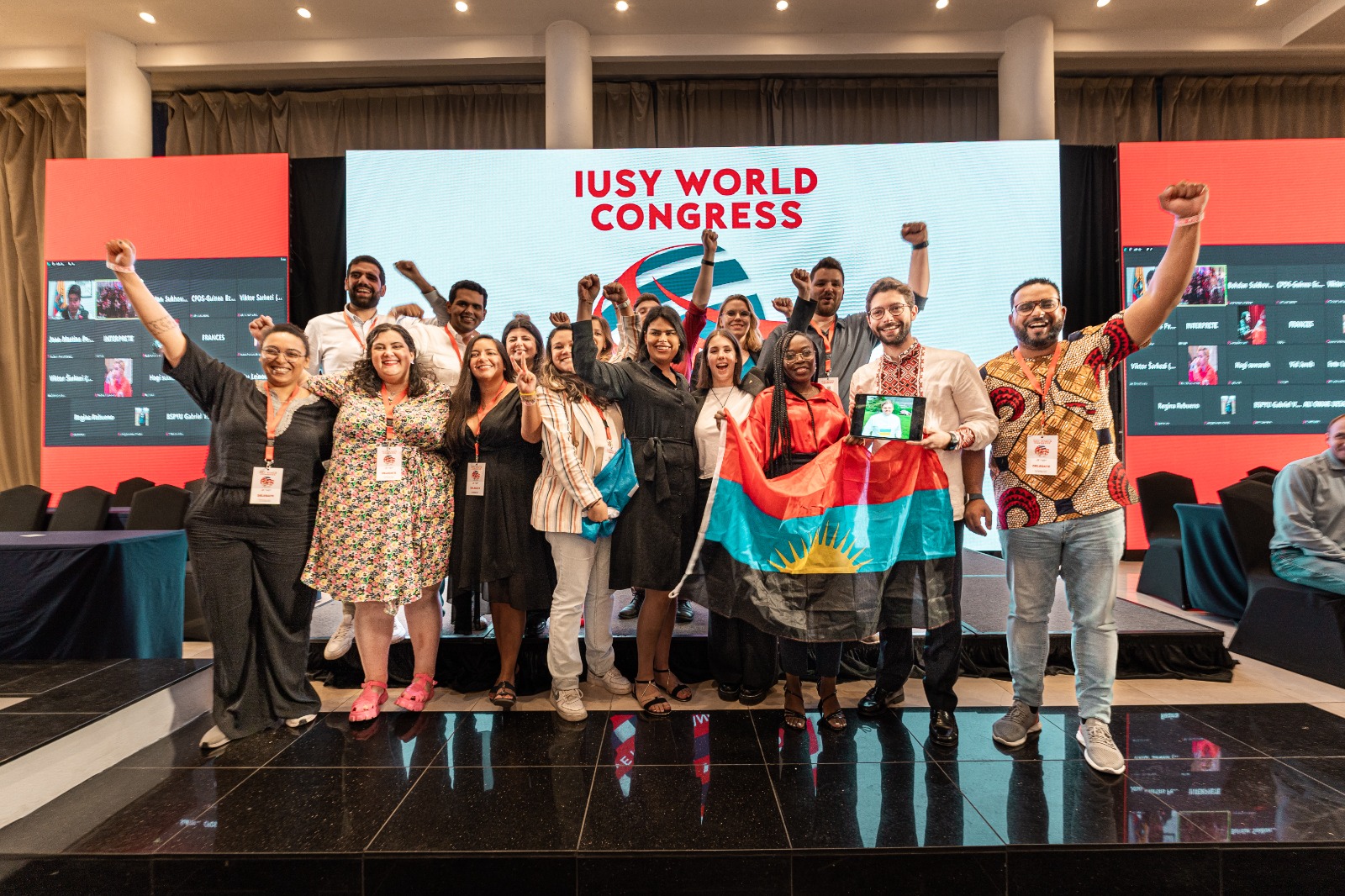 Víctor Camino elegido vicepresidente de la Unión Internacional de Juventudes Socialistas (IUSY) durante el pasado fin de semana en Panamá.