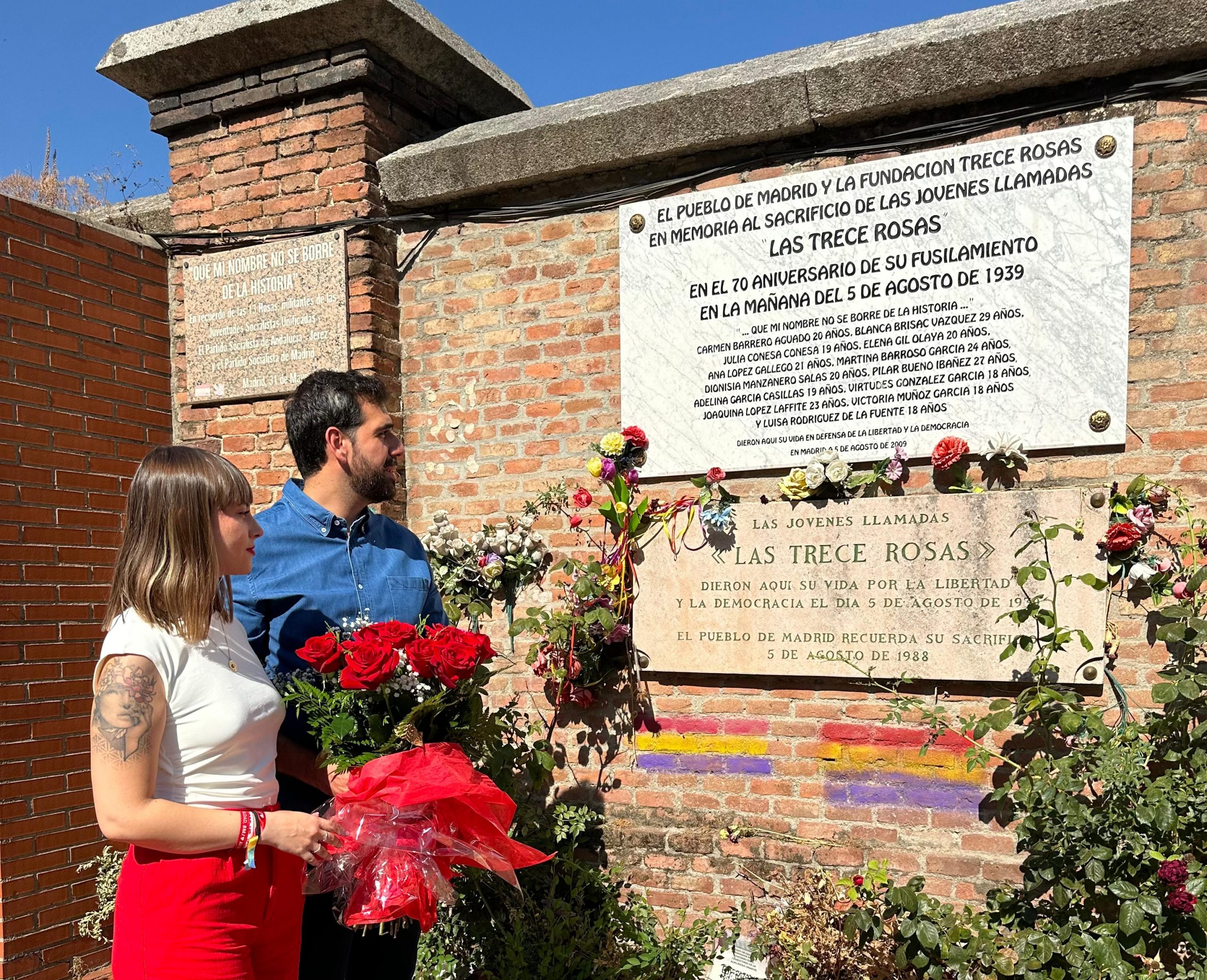 Víctor Camino: “Todo demócrata debería reconocer la lucha de ‘Las Trece Rosas’ 85 años después de que las fusilara la ultraderecha”