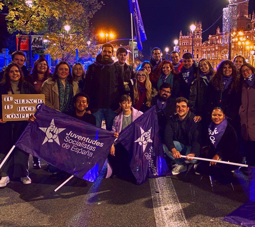 Manifestación del 25N en Madrid