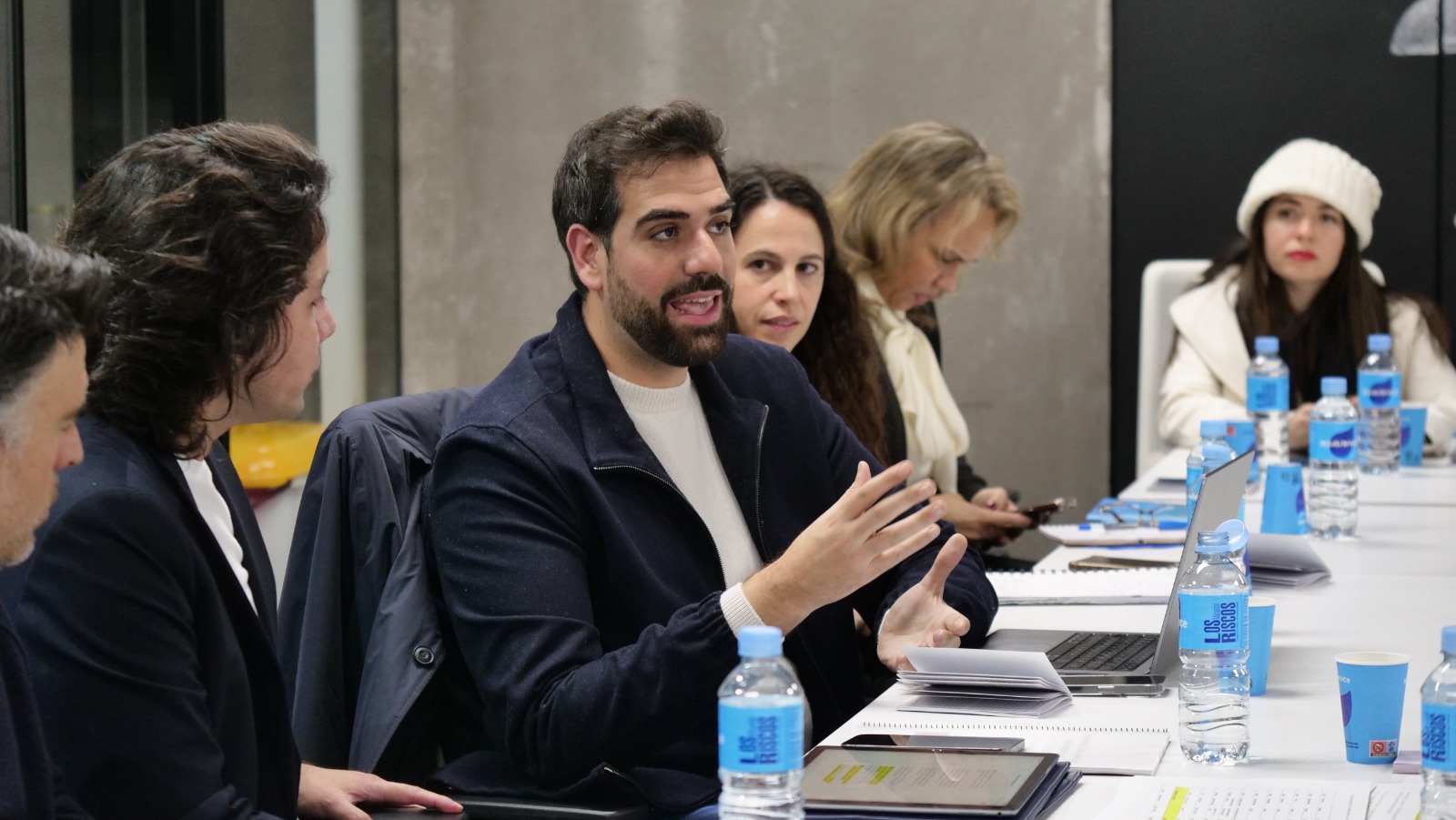 Encuentro con jóvenes iberoamericanos en la OIJ